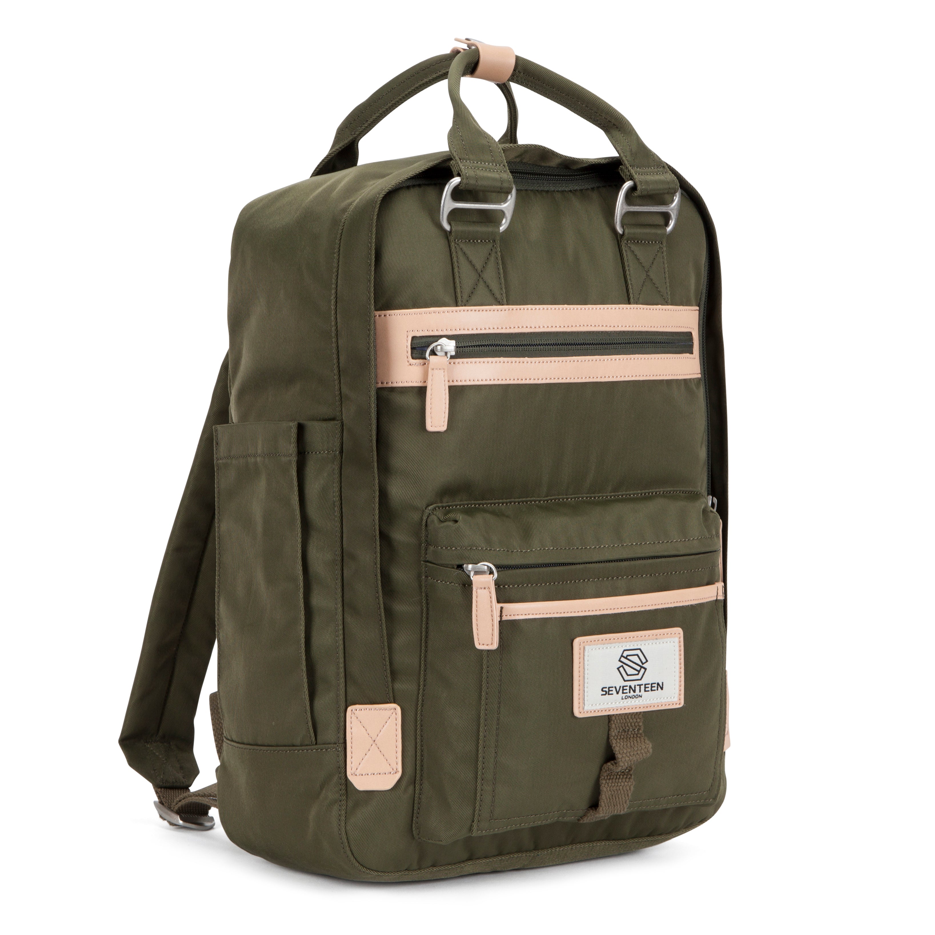 Wimbledon Backpack - Army Green - Seventeen London