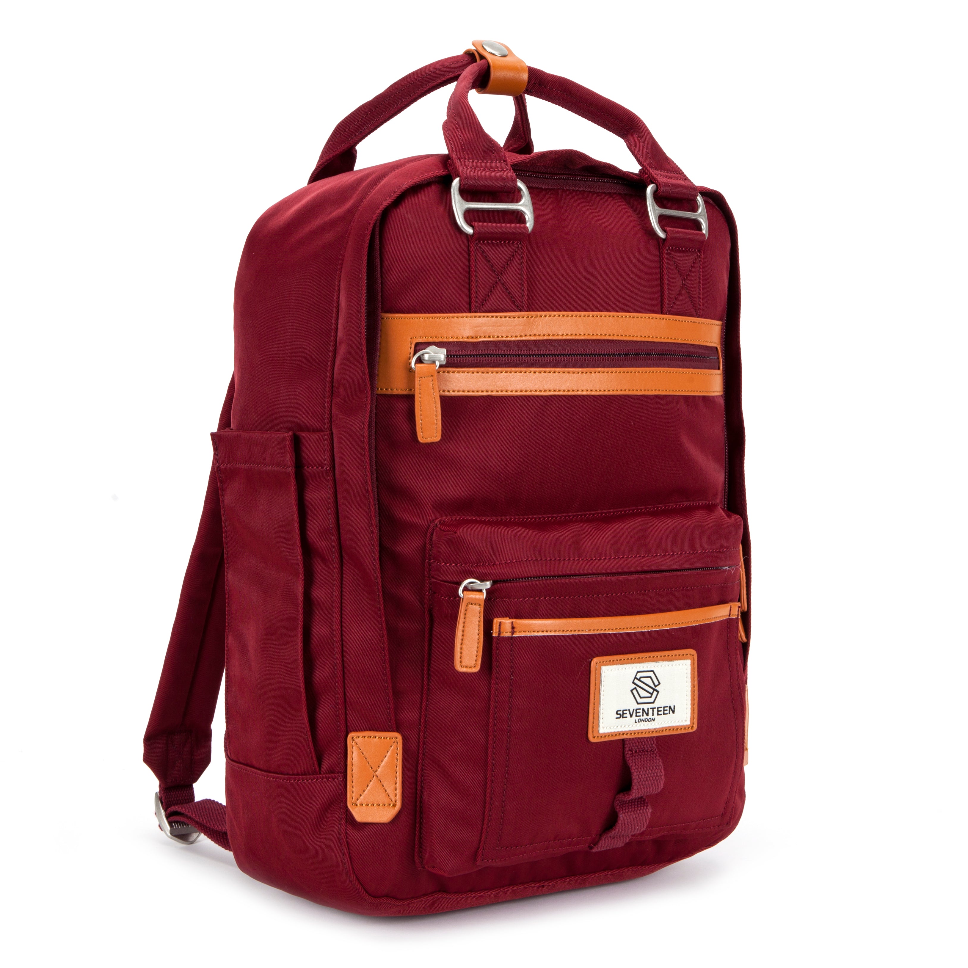 Wimbledon Backpack - Burgundy - Seventeen London