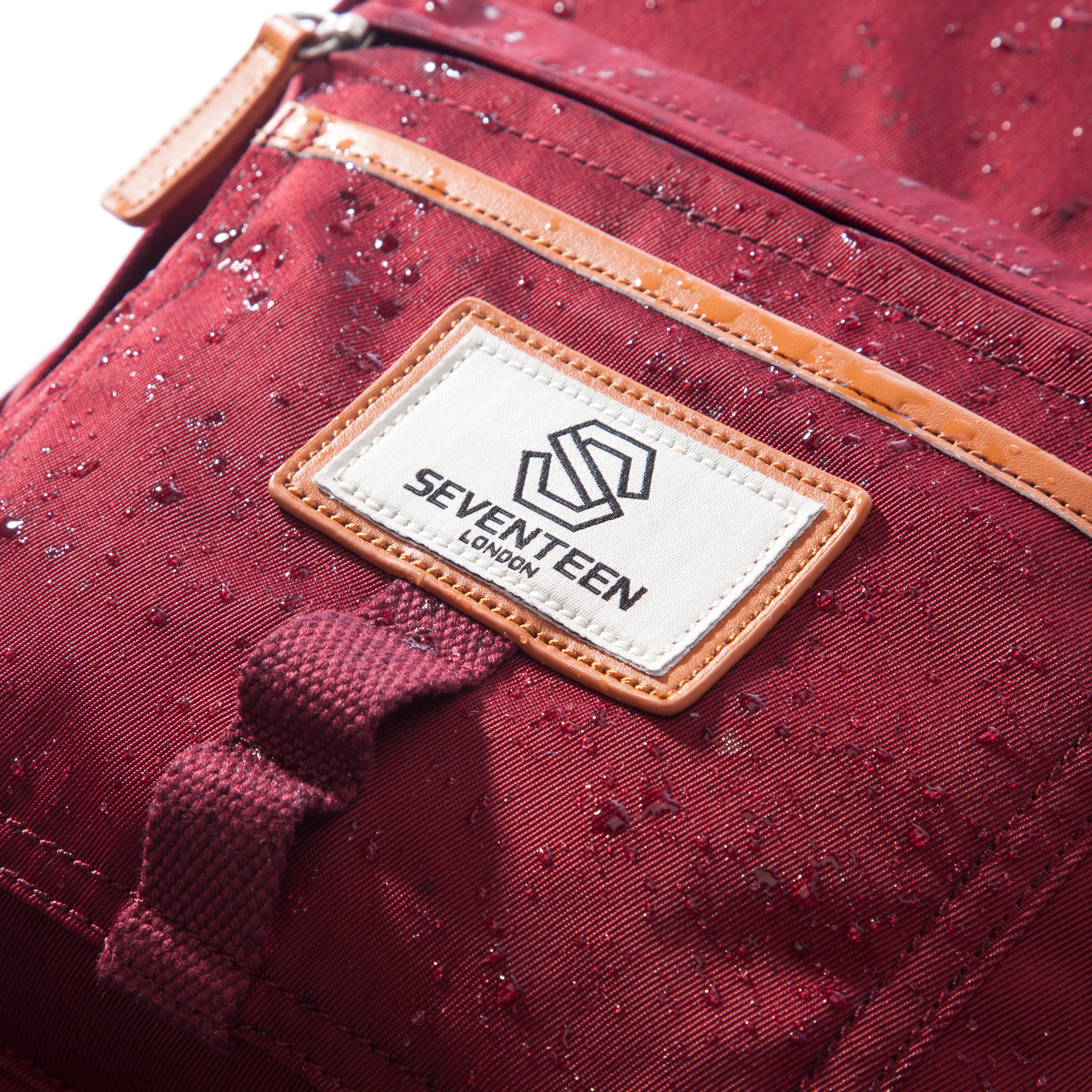 Wimbledon Backpack - Burgundy - Seventeen London