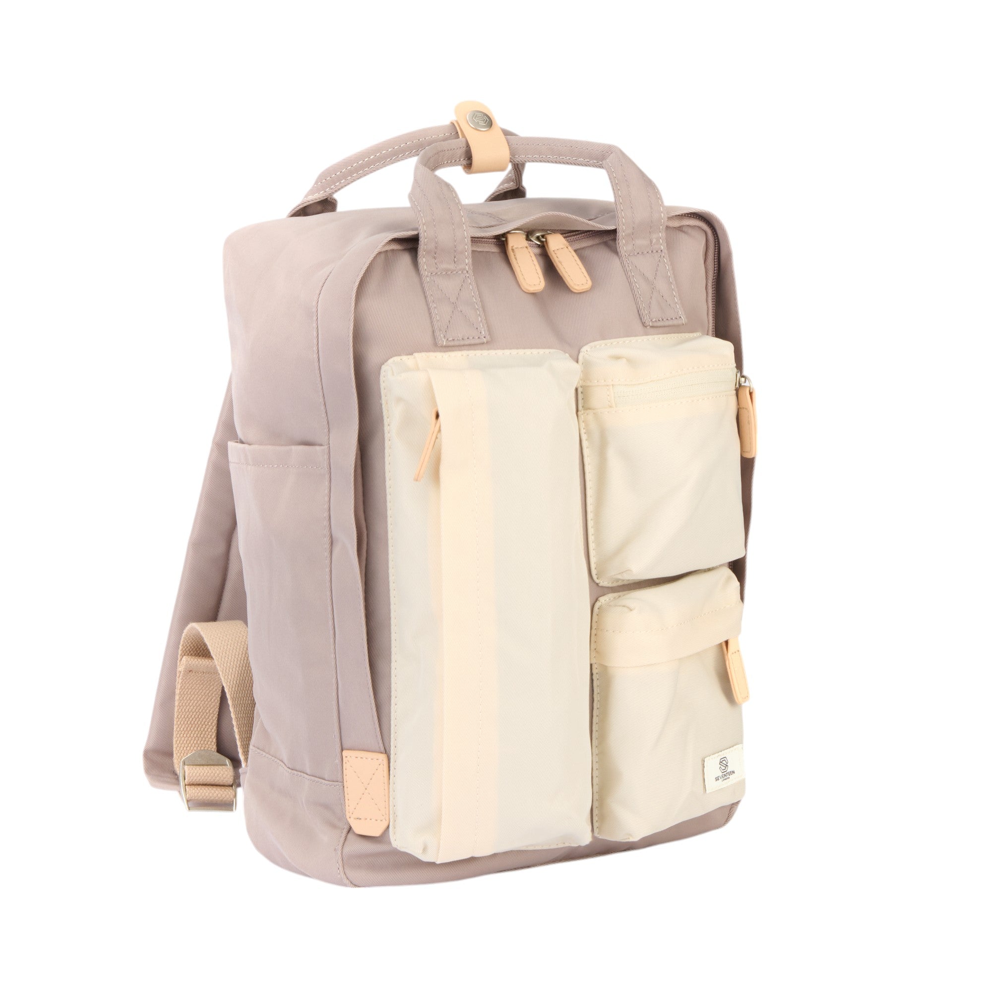 Piccadilly Circus Backpack - Grey & Cream