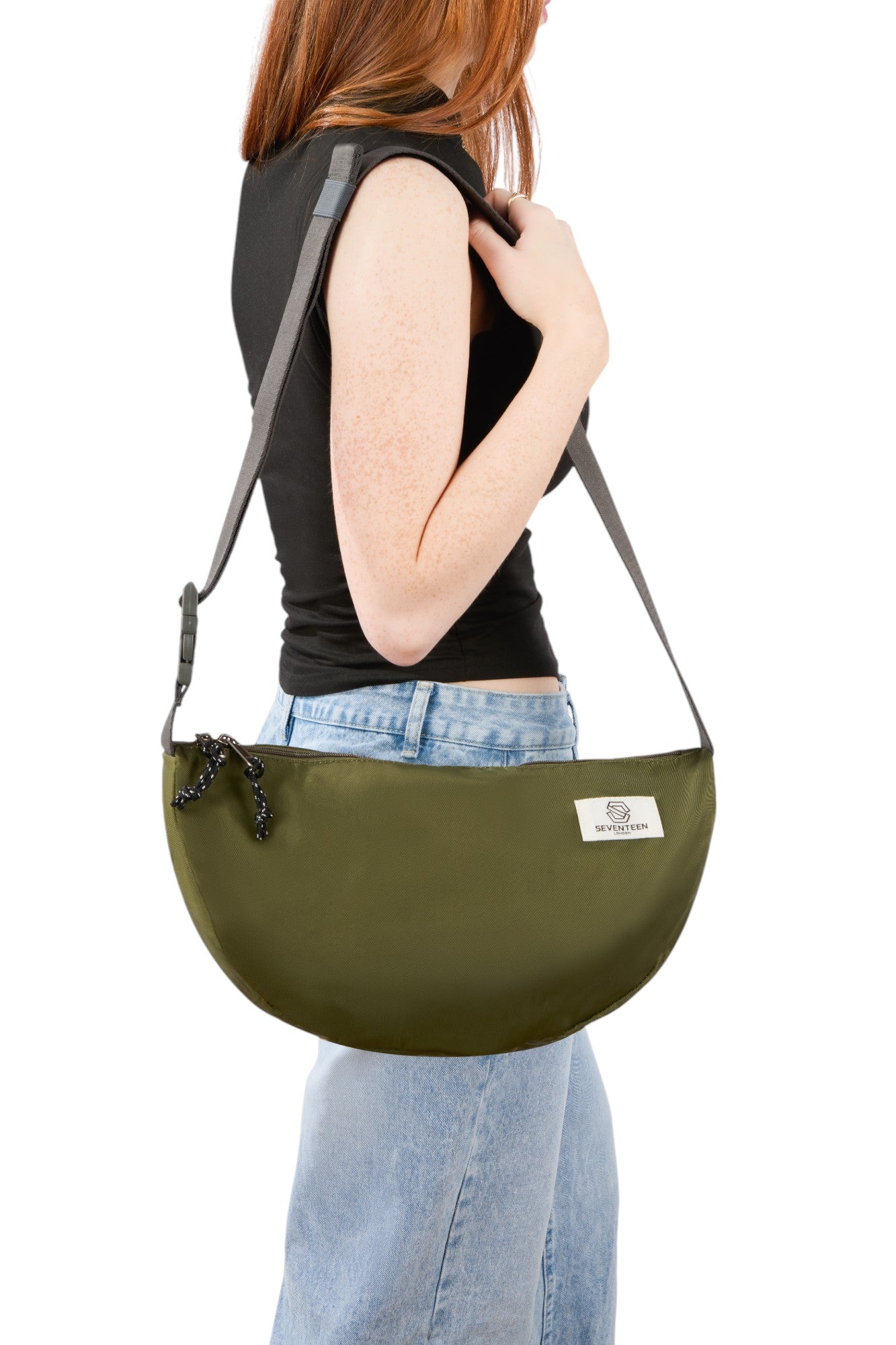 Hyde Park Crossbody Bag - Army Green