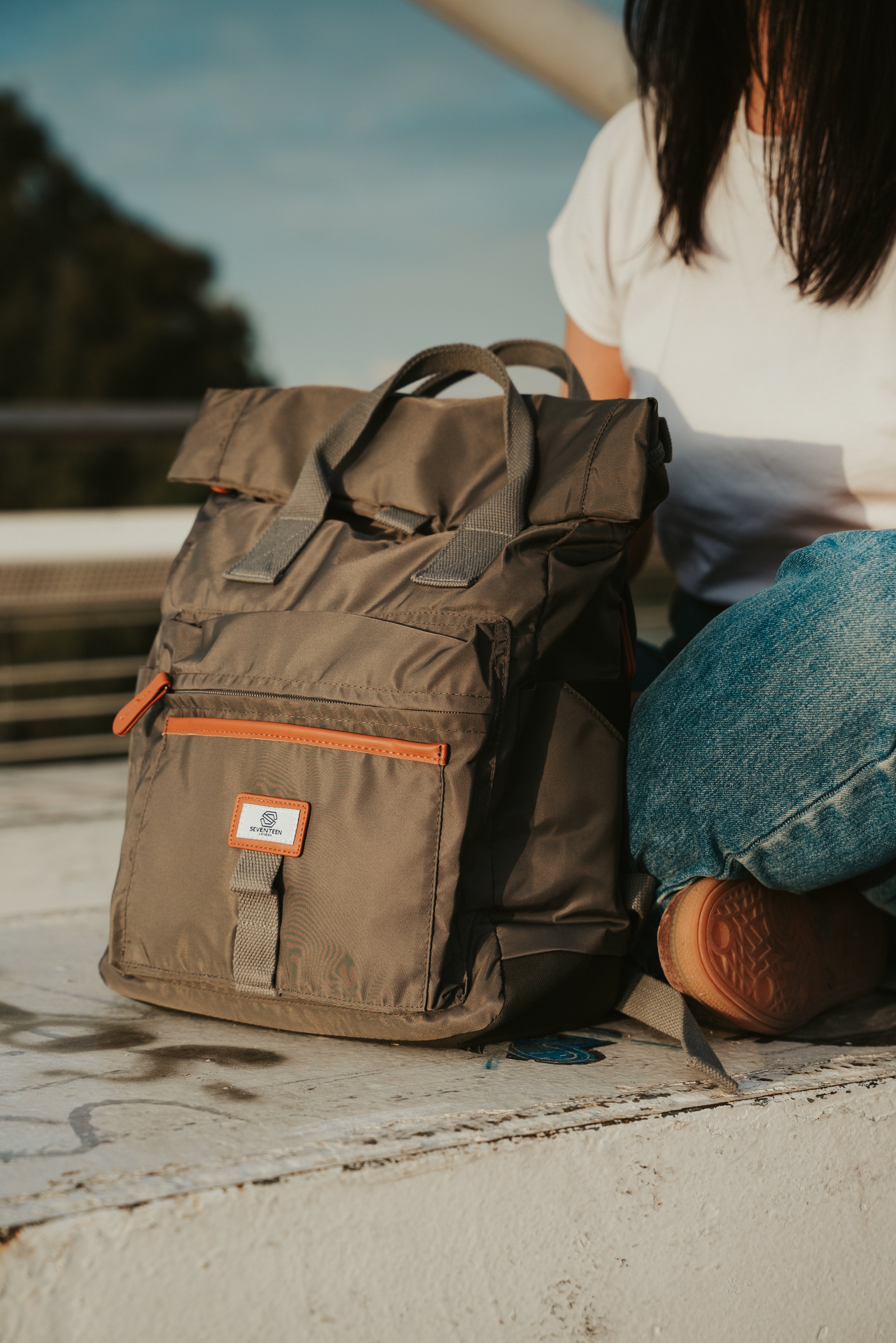 Holland Park Backpack - Dark Grey