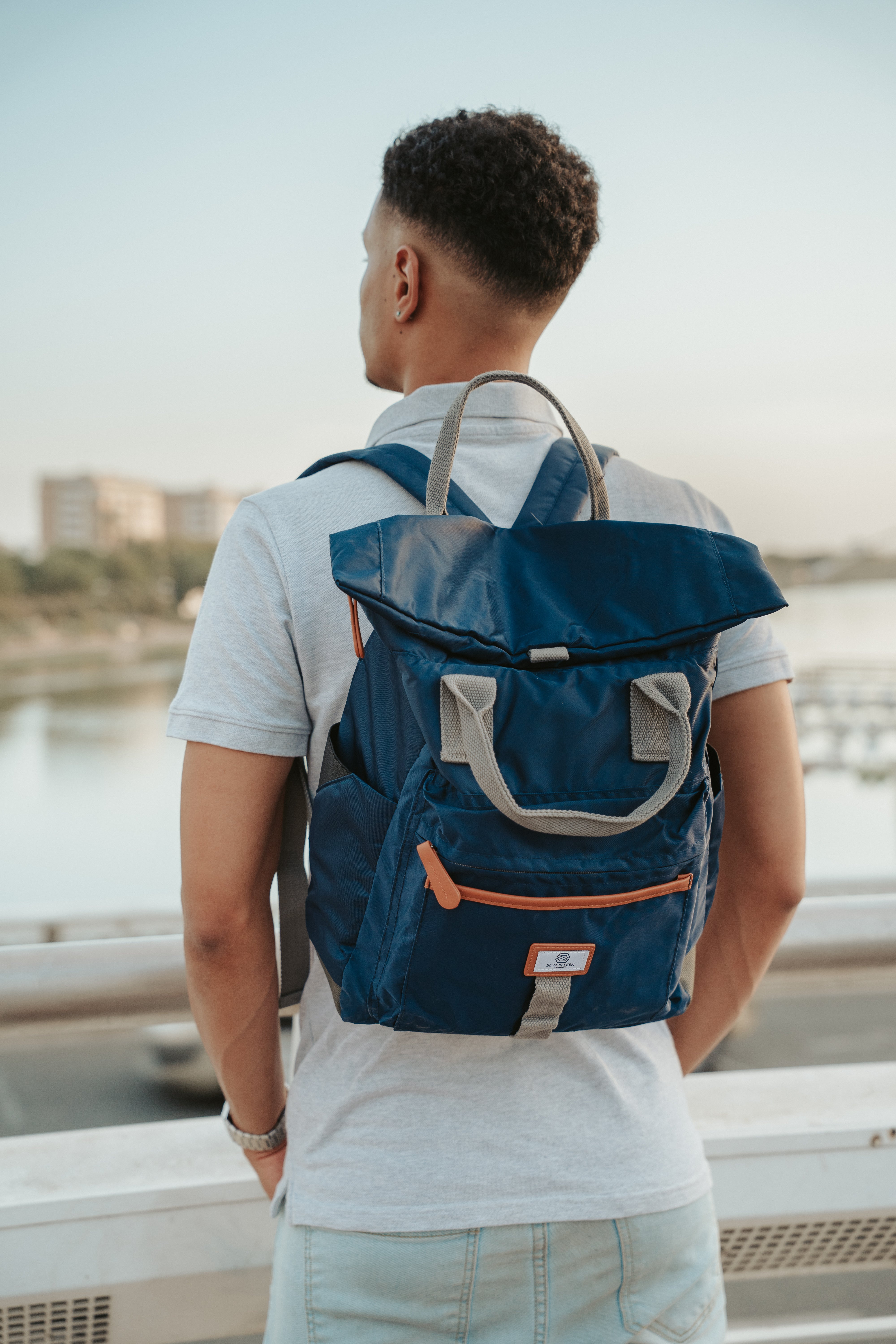 Holland Park Backpack - Navy