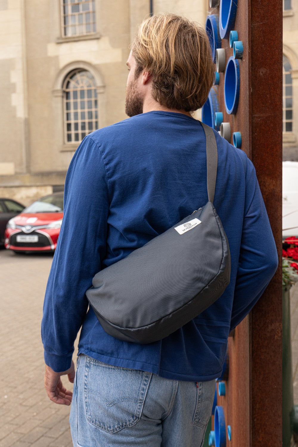 Hyde Park Crossbody Bag - Navy