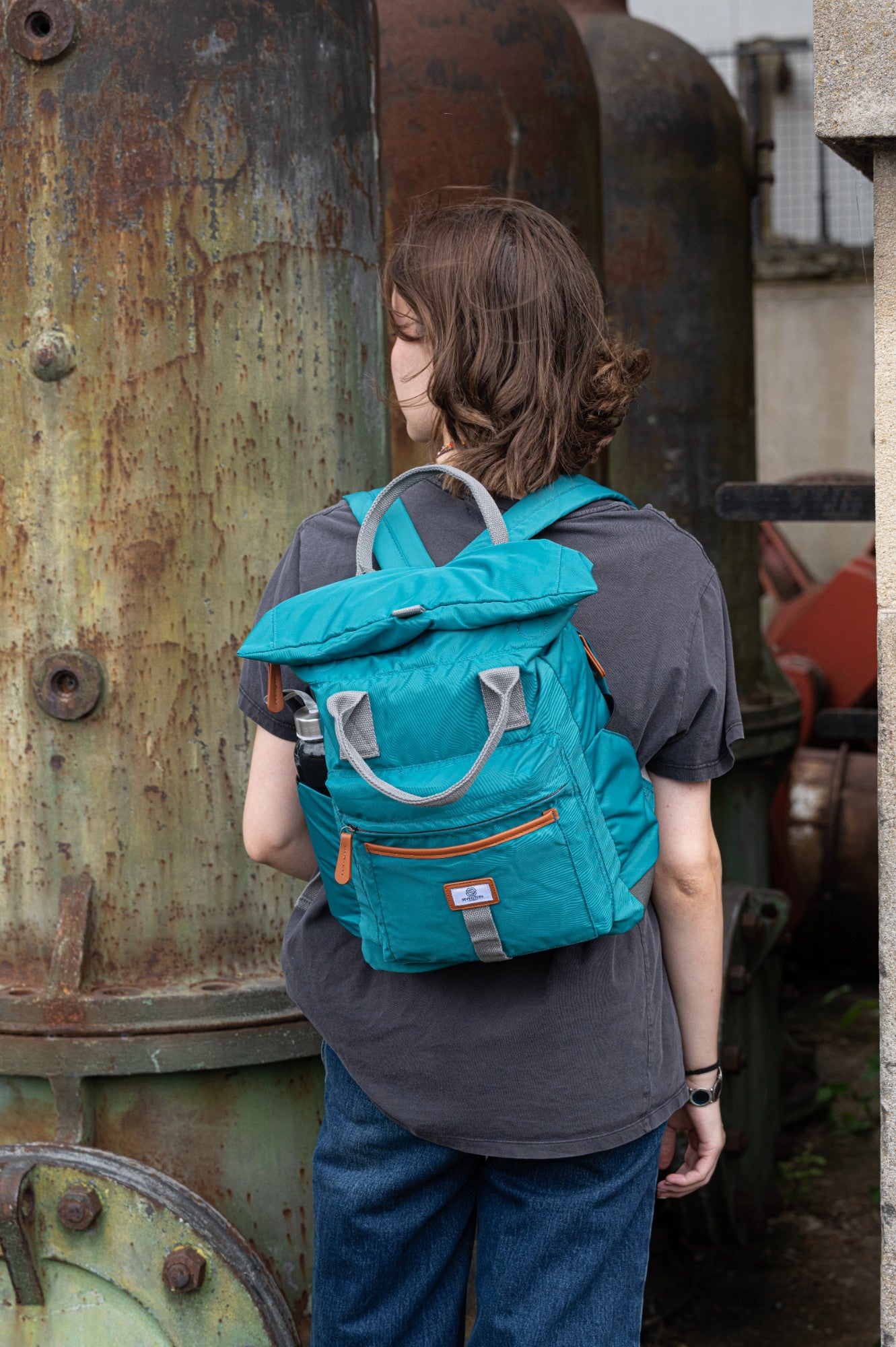 Holland Park Backpack - Emerald Green