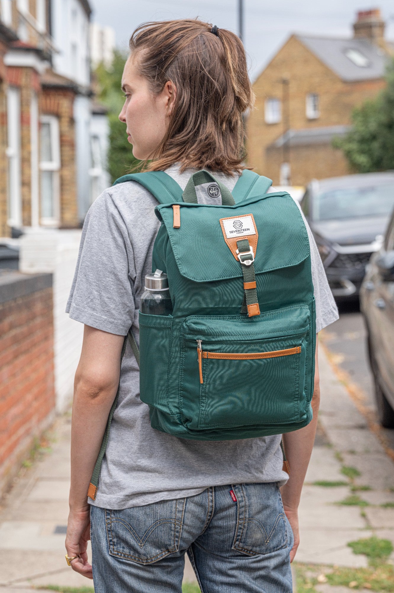 Fulham Backpack - Emerald Green