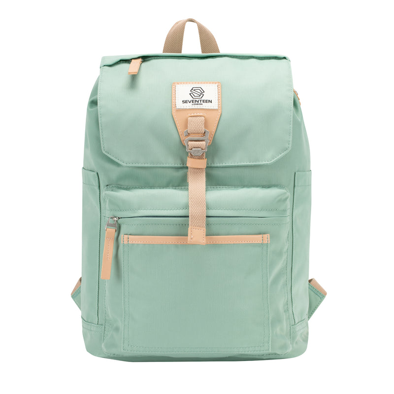 The Fulham Backpack - Pastel Green