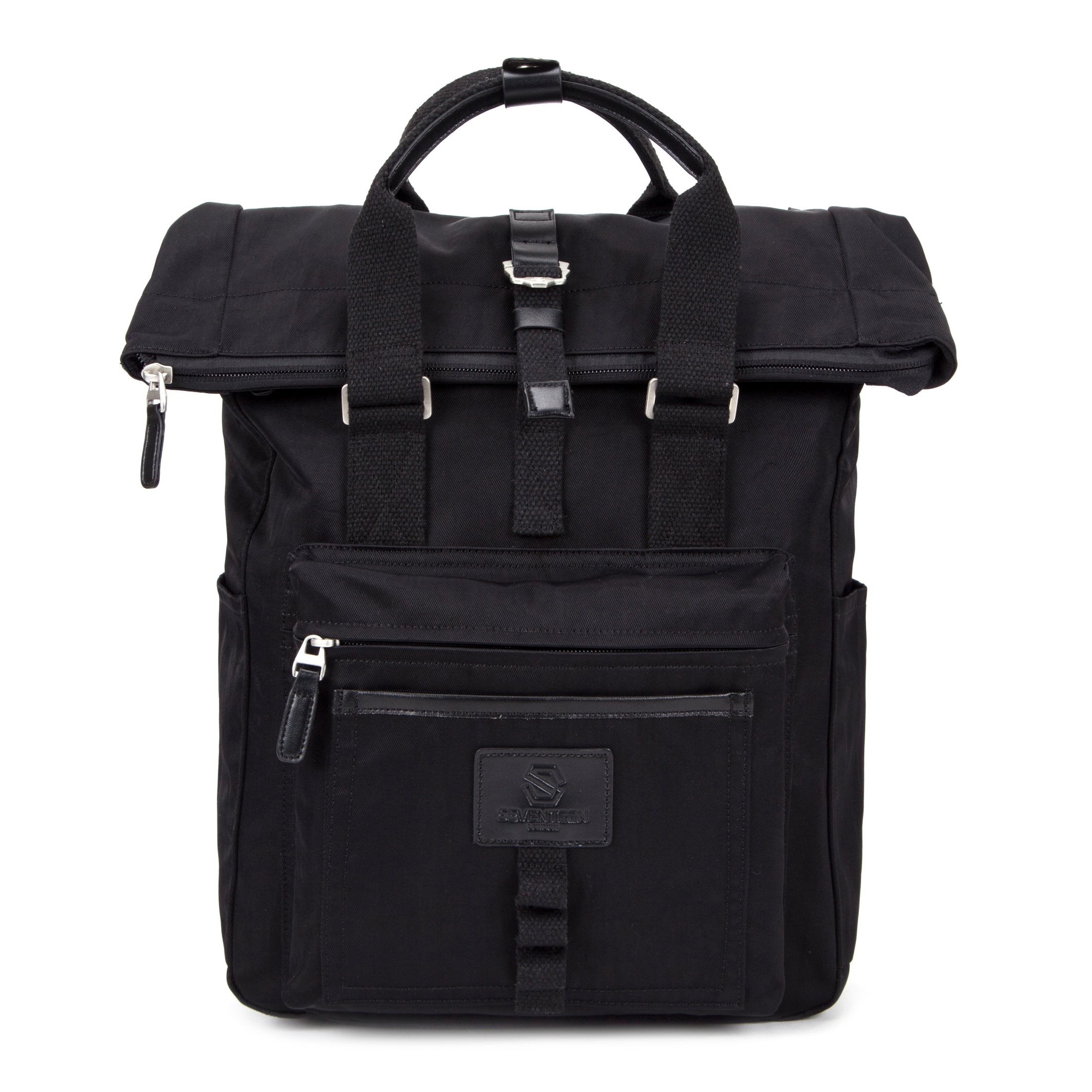Canary Wharf Backpack - Black with Black