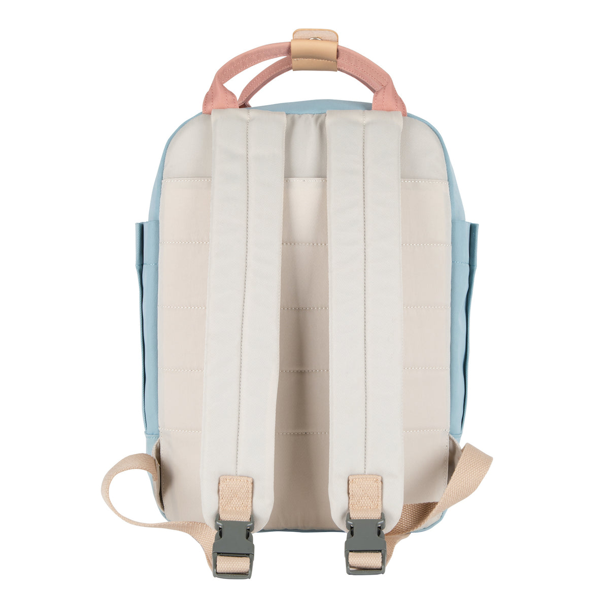 Camden Backpack - Cream, Pink & Light Blue