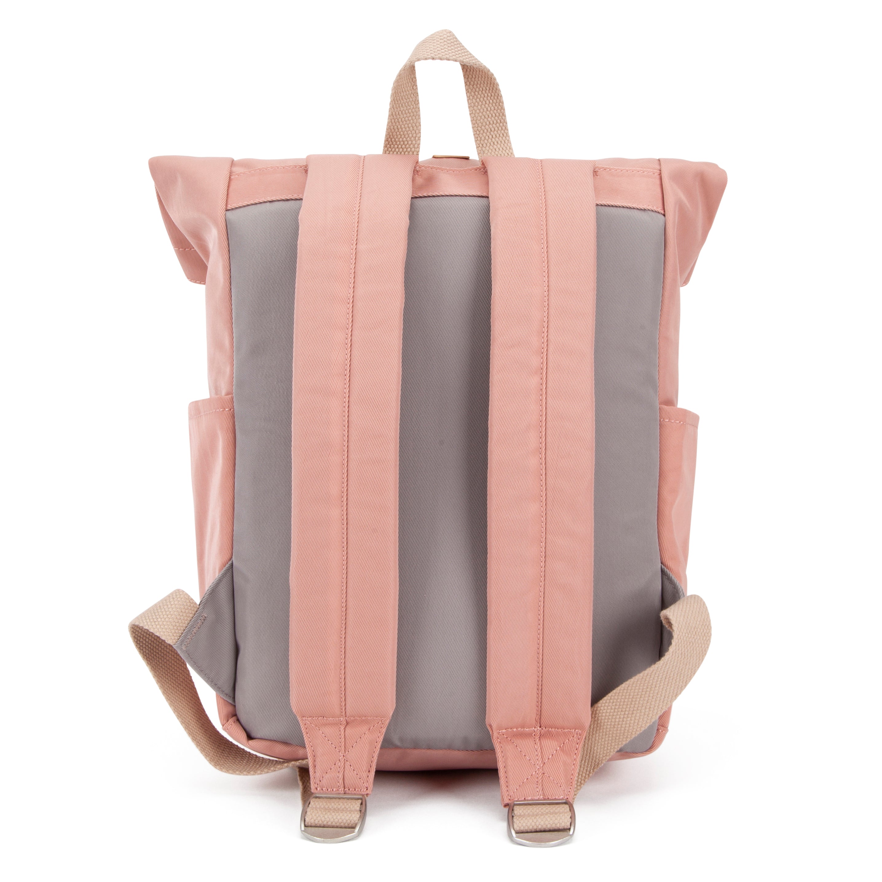 Pink leather mini backpack on sale