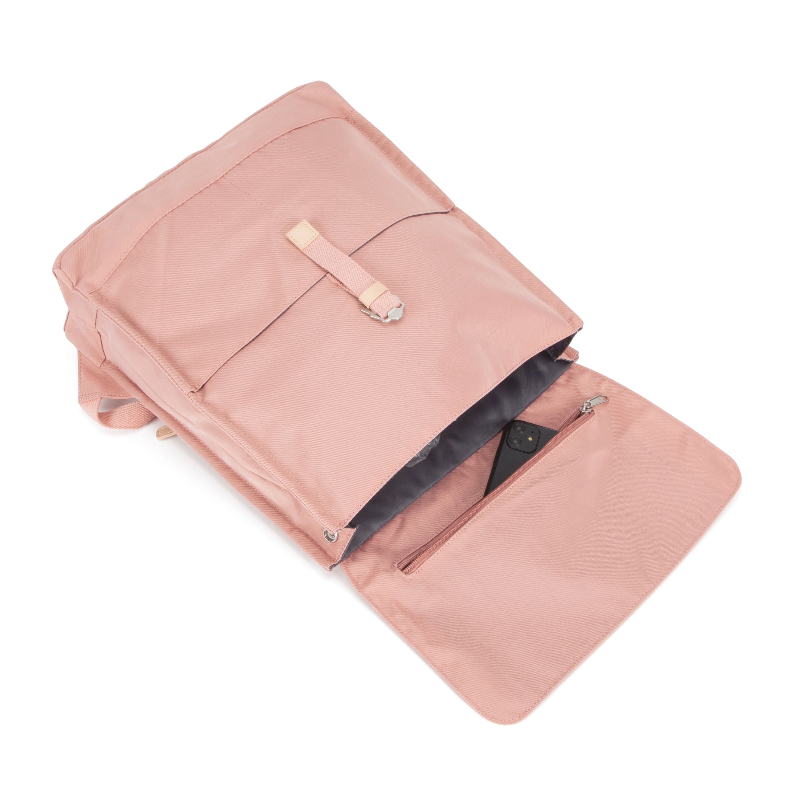 Pink square backpack hotsell